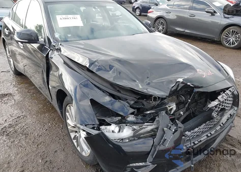 2019 Infiniti Q50 3.0T Luxe from USA, damaged, VIN JN1EV7AR5KM559670